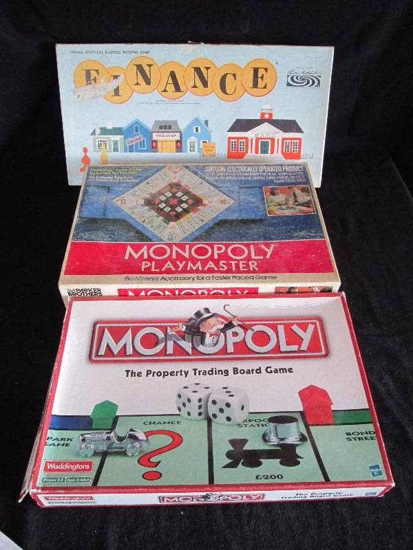 lot 143 image: Monopoly Games