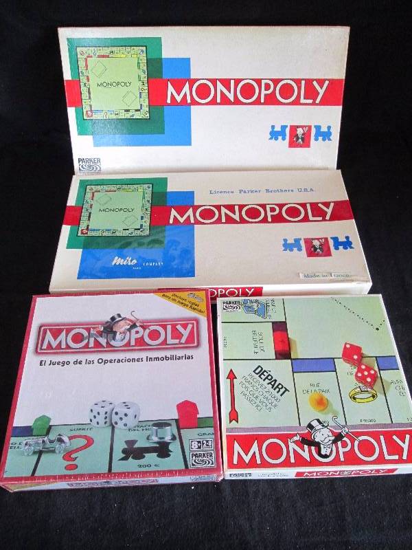 lot 145 image: Monopoly Games