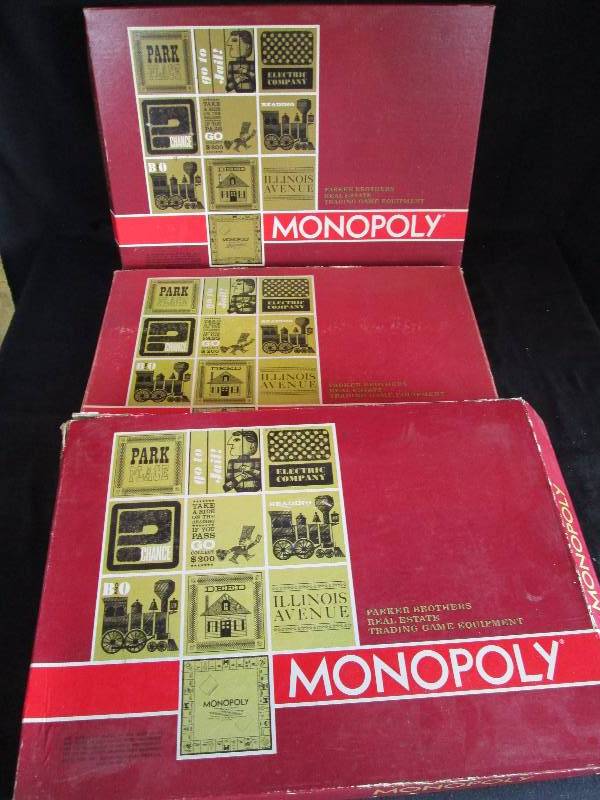 lot 146 image: Monopoly Games