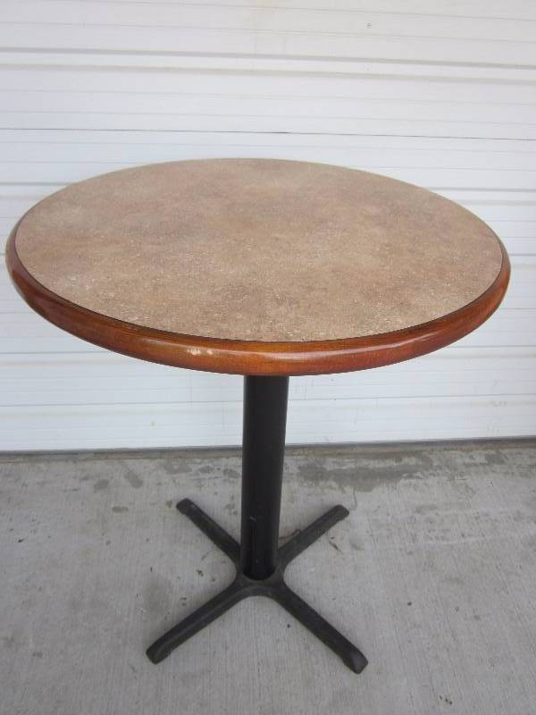 lot 120 image: 36 Round High Top Table