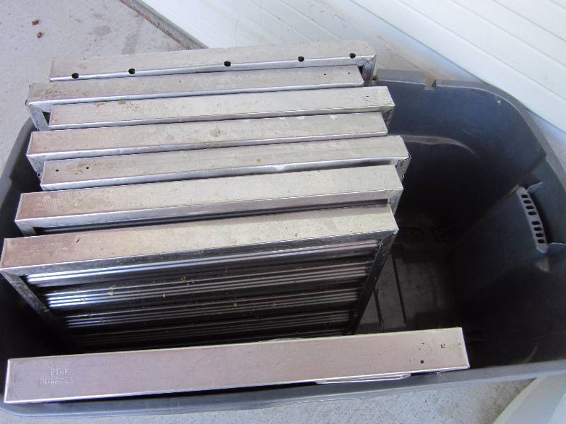 lot 36 image: 13 Stainless Steel Hood Filters
