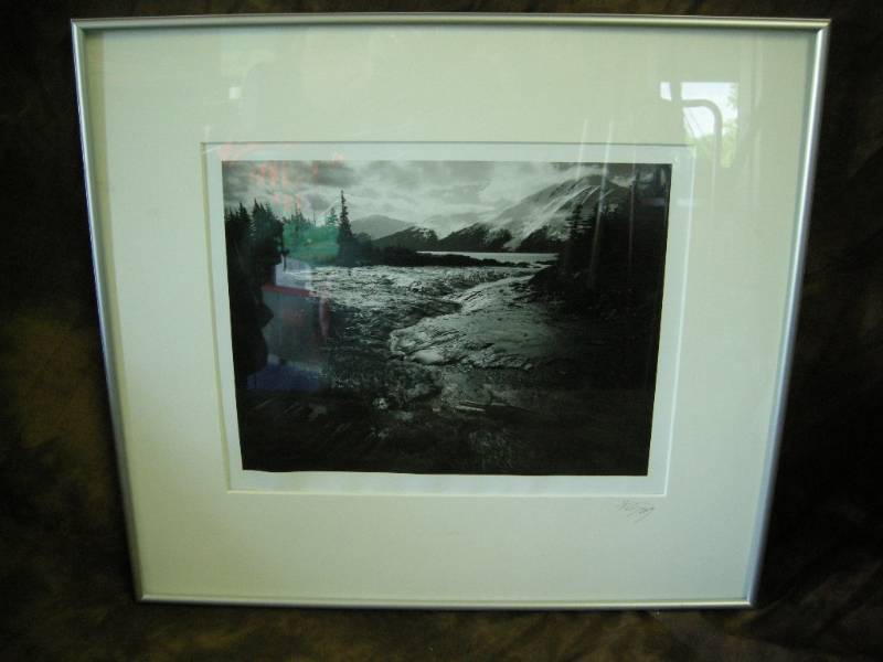 lot 43 image: Signed Hal Gage Print