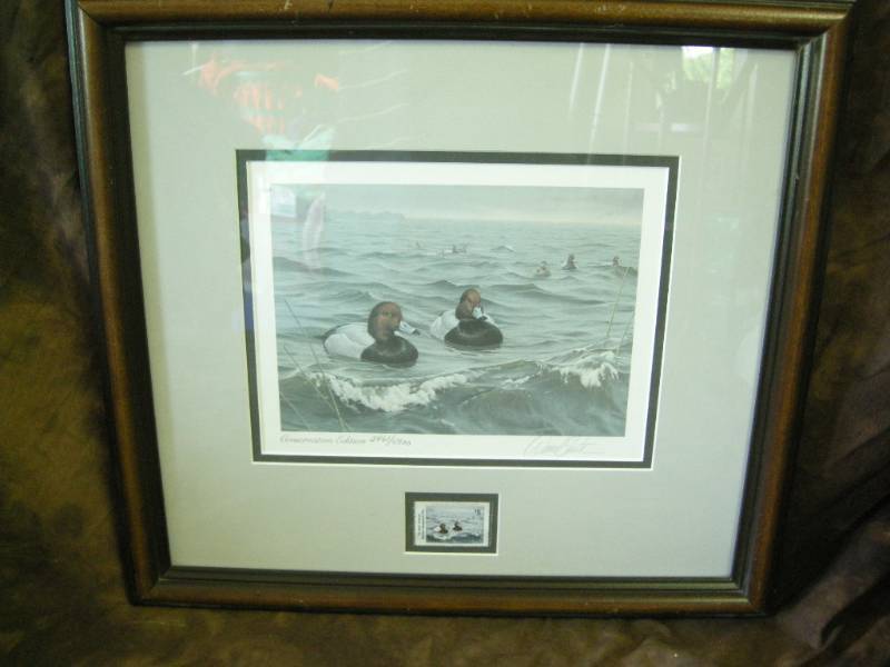 lot 42 image: 1990 Daniel Smith Ducks Unlimited Print