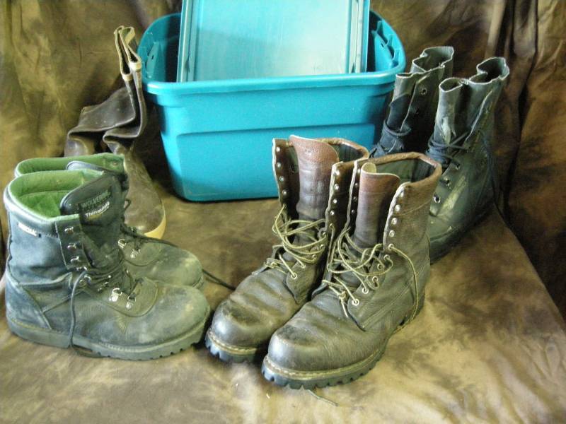 lot 38 image: Mens OutdoorsHunting Boots