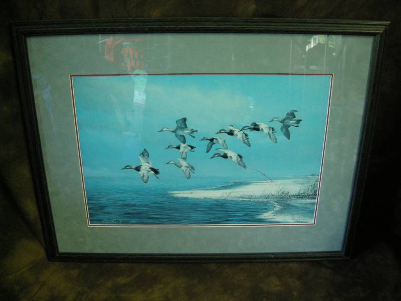 lot 21 image: Plasschaert Duck Print