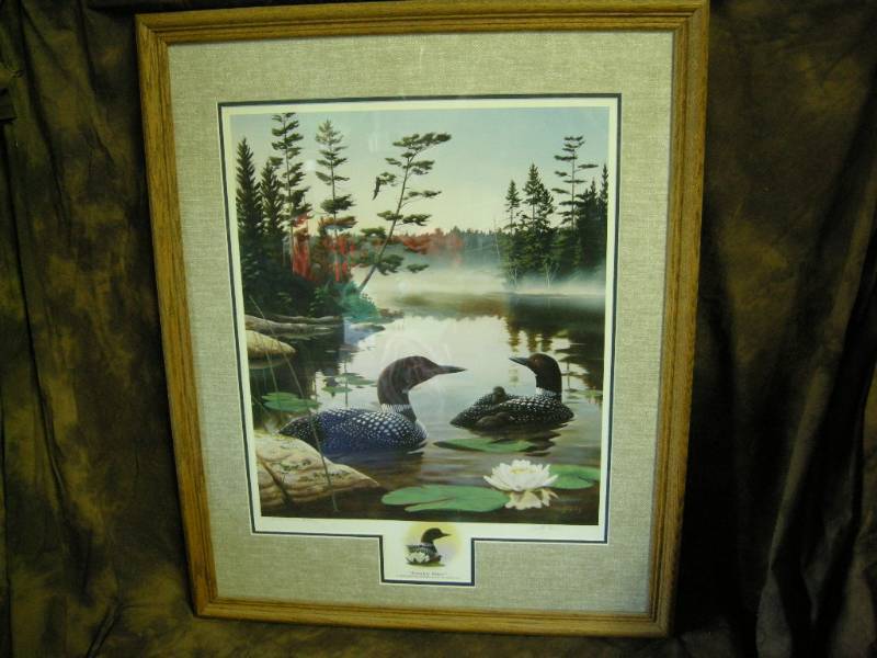 lot 14 image: Leo Stans Print Boundary Waters