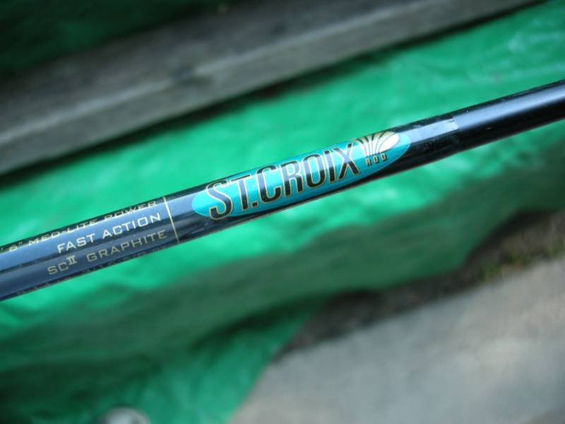 lot 76 image: St. Croix Premier Fishing Rod