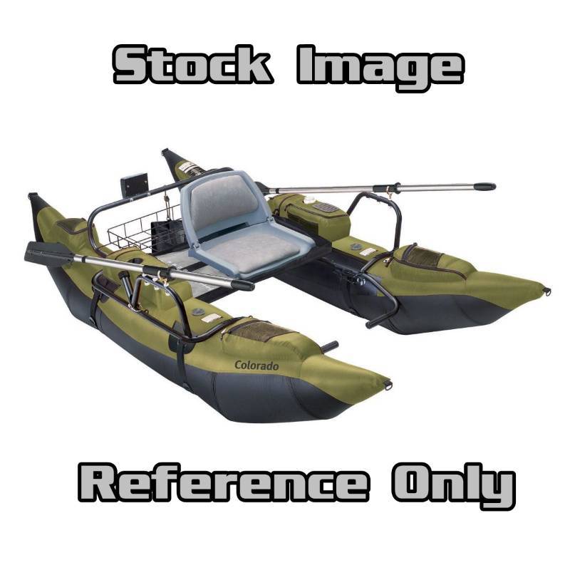 lot 11 image: Classic Accessories Colorado Inflatable Pontoon Boat