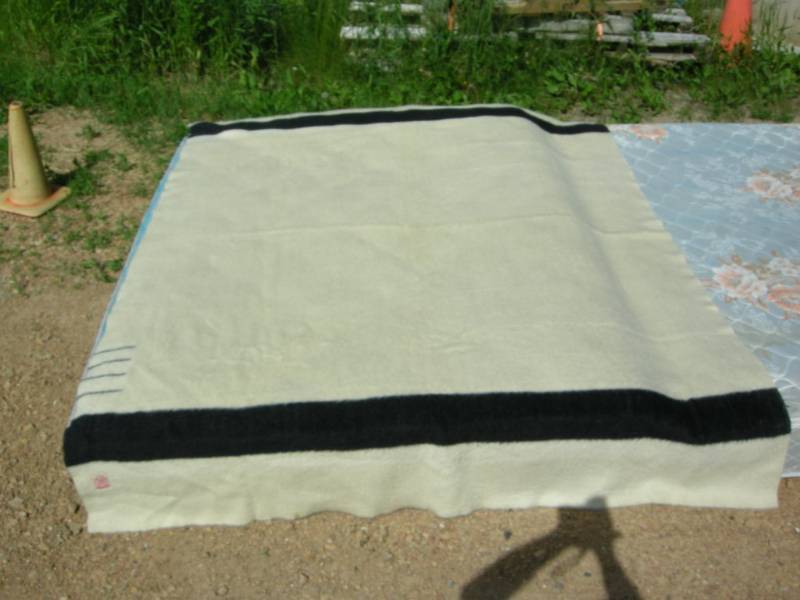 lot 5A image: Hudson Bay Wool Blanket
