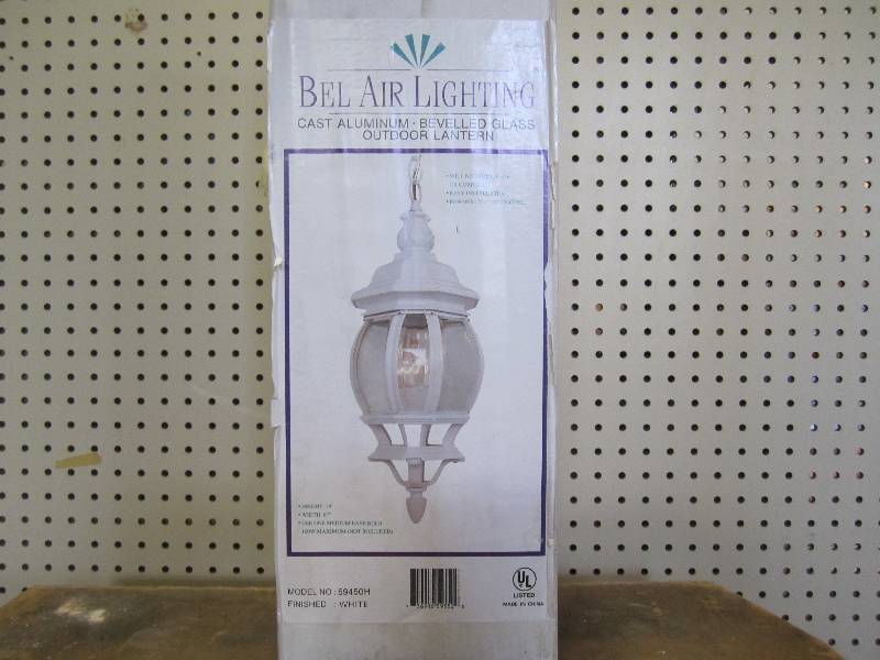 lot 50 image: Bel Air outdoor lantern...