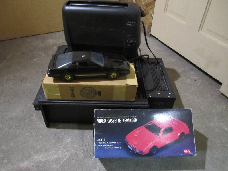 lot 103 image: Ertl firebird, sports car video rew...