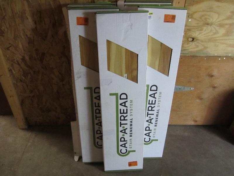 lot 105 image: 7 boxes cap a tread stair renewal s...
