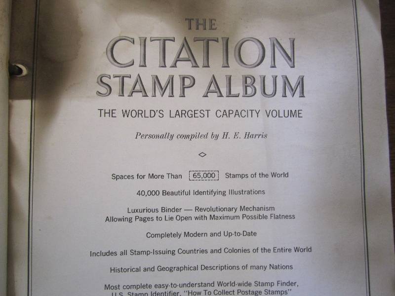 lot 223 image: Large vintage 1965 stamp collectors...