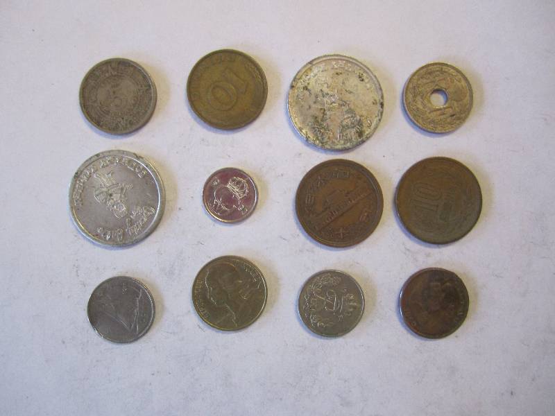 lot 248 image: Lot of misc foreign coins....