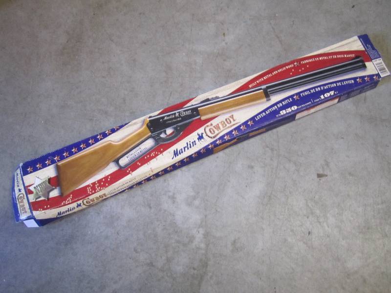 lot 267 image: Marlin cowboy lever action BB gun. ...