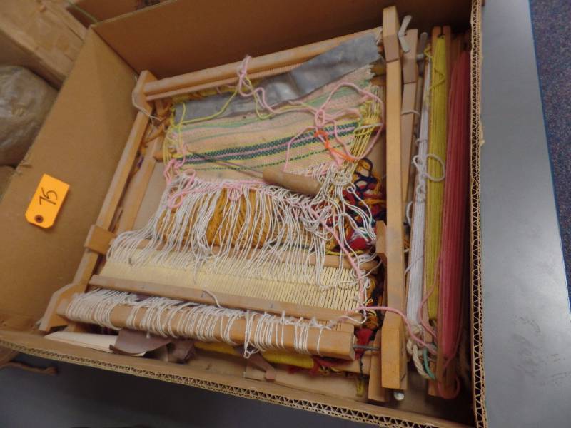 lot 75 image: LOOM,  TWINE,  YARN