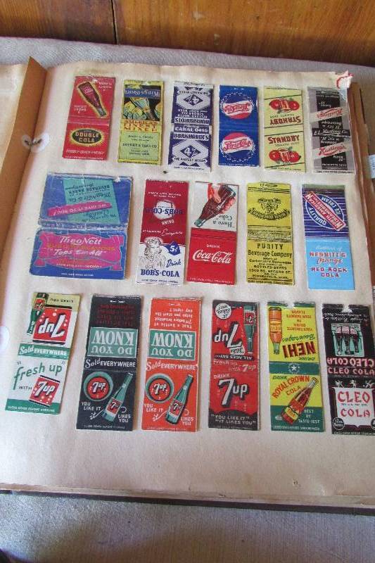 lot 15 image: Vintage Matchbook Collection