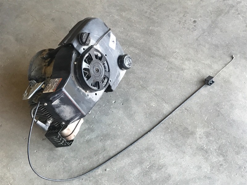 lot 15 image: Tecumseh Vertical Shaft Lawn Mower ...