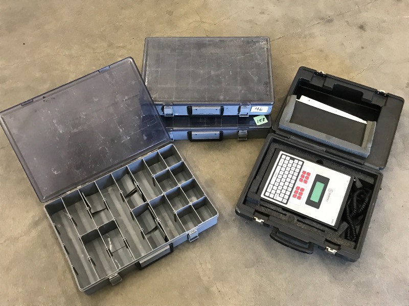 lot 46 image: Lot Of (3) Plastic ToolParts Organ...
