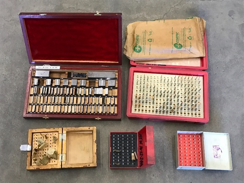 lot 47 image: Lot Of (5) Assorted Plug Gauge Sets...