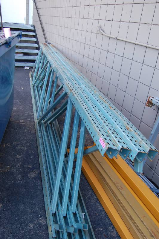 lot 1 image: USED PALLET RACKING-4 Sections