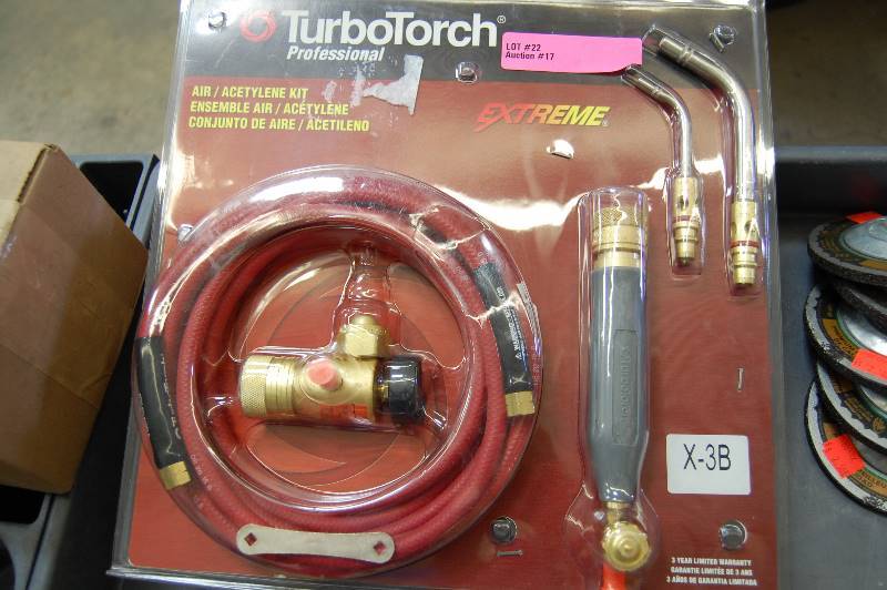lot 22 image: TURBO TORCH AirAcetylene Kit