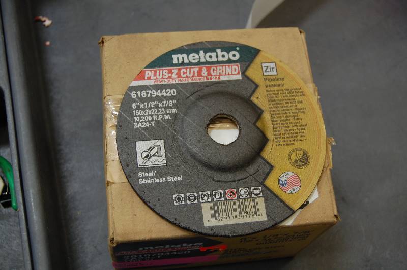 lot 31 image: 6 Pipeline Cut Wheel