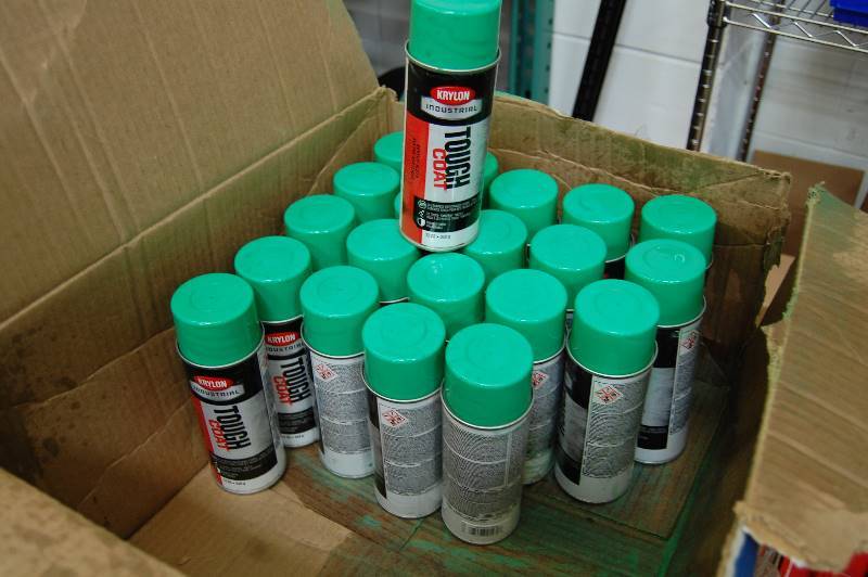 lot 38 image: Spray Paint OSHA Green