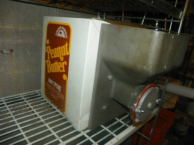 lot 131 image: GOLDEN HARVEST PEANUT BUTTER MILL