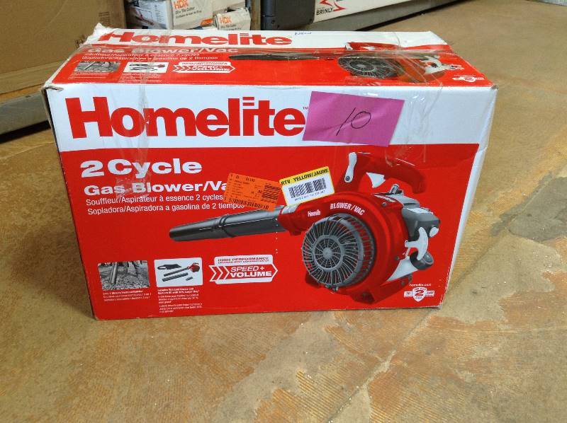 HOMELITE 2 CYCLE GAS BLOWER NEVER USED