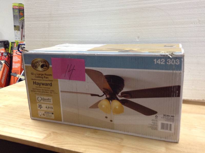HAMPTON BAY HAYWARD 52 CEILING FAN