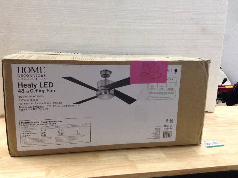 Home Decorators Healy LED 48 in Ceiling Fan