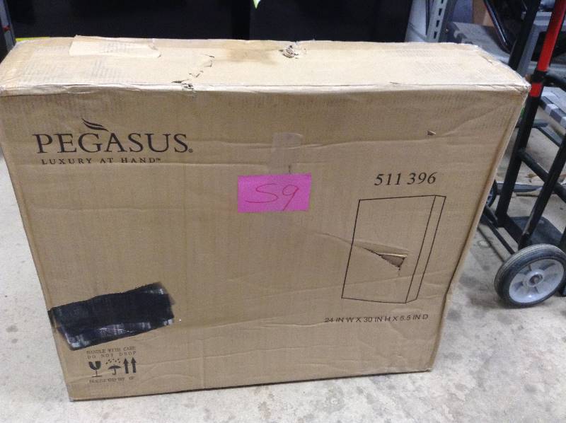 Pegasus SP4600 Deco Single Door 30 X 24 Recessed never used