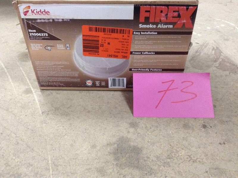 Kidde 6 Pack hardwire smoke detectors with hush feature and battery back up New