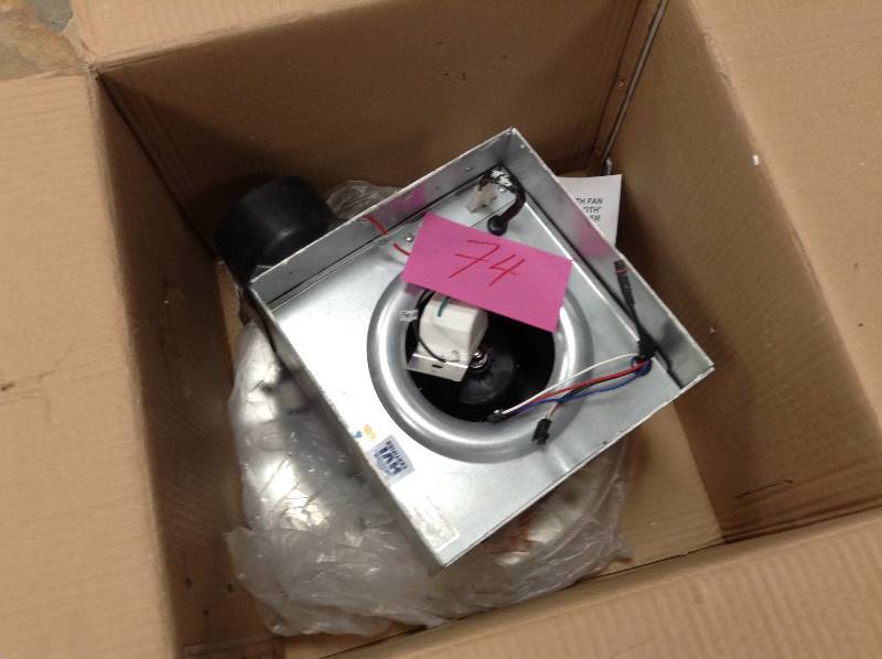 HOMEWERKS WORLDWIDE 7130-02-BT Bluetooth Bath Fan & Speaker used
