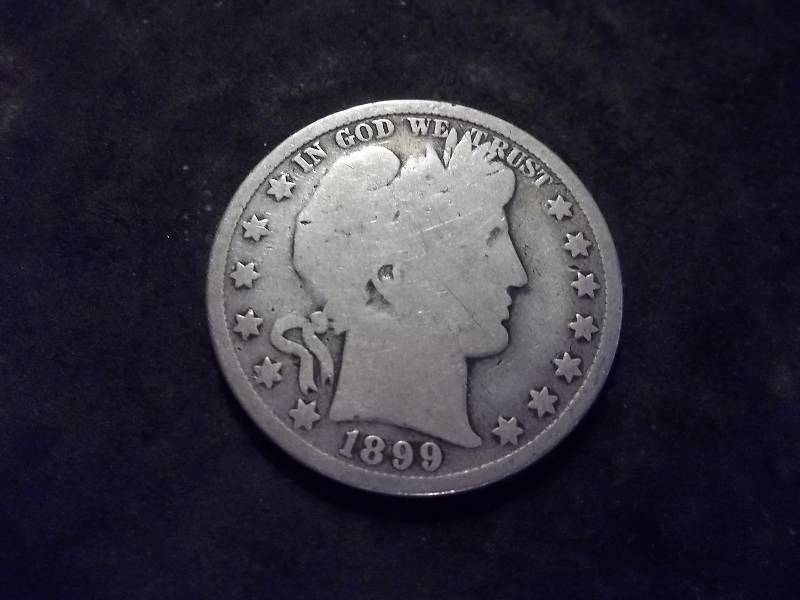 1899 Barber Half Dollar