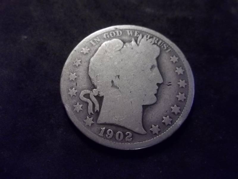 1902 Barber Half Dollar