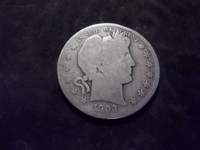 1903 O Barber Half Dollar