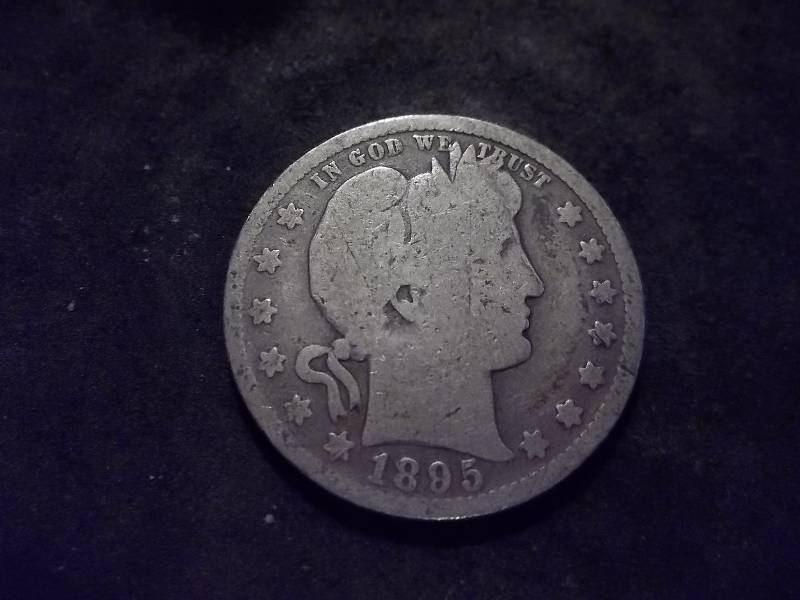 1895 Barber Quarter
