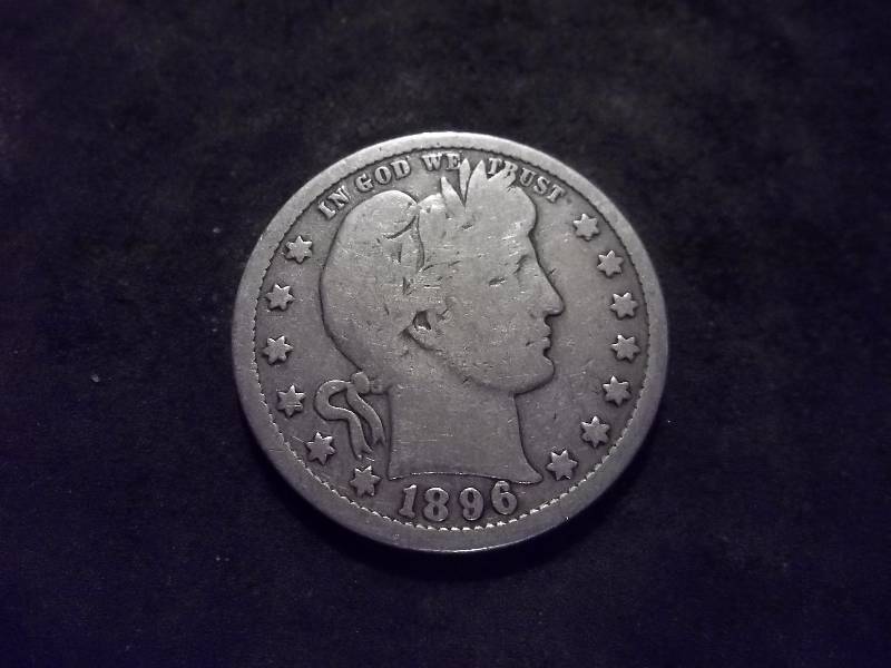 1896 Barber Quarter