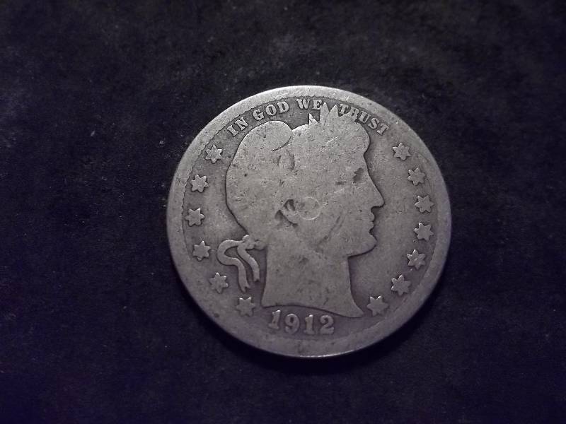 1912  Barber Quarter