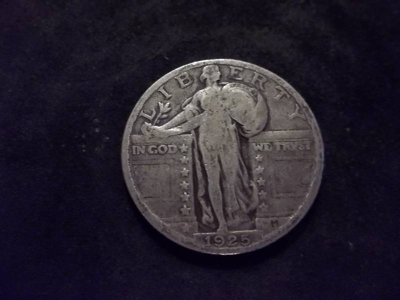 1925 Standing Liberty Quarter Strong Date