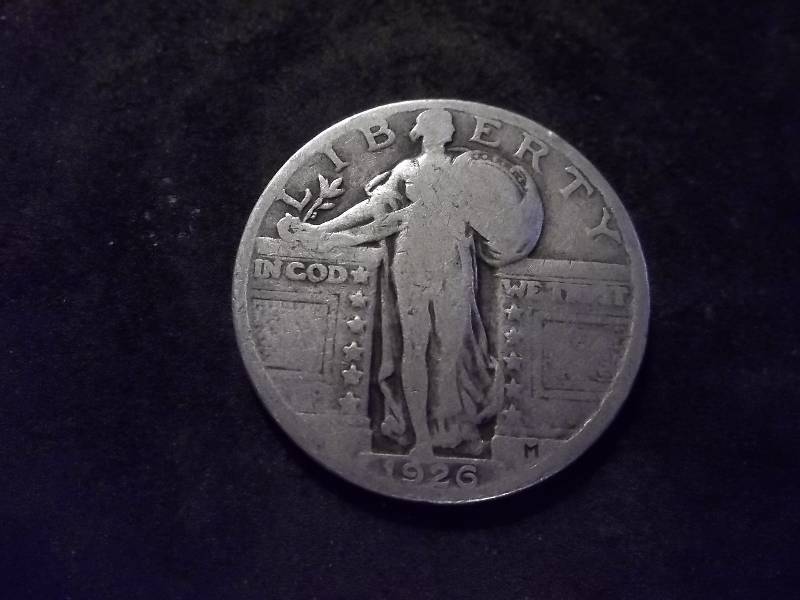 1926 Standing Liberty Quarter Strong Date