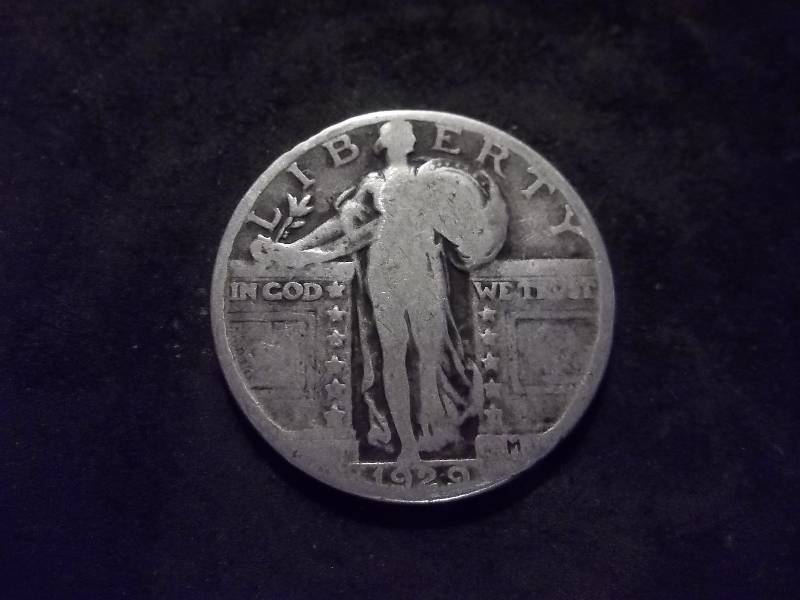 1929  Standing Liberty Quarter Strong Date