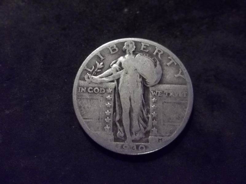 1930 Standing Liberty Quarter Better Grade Strong Date