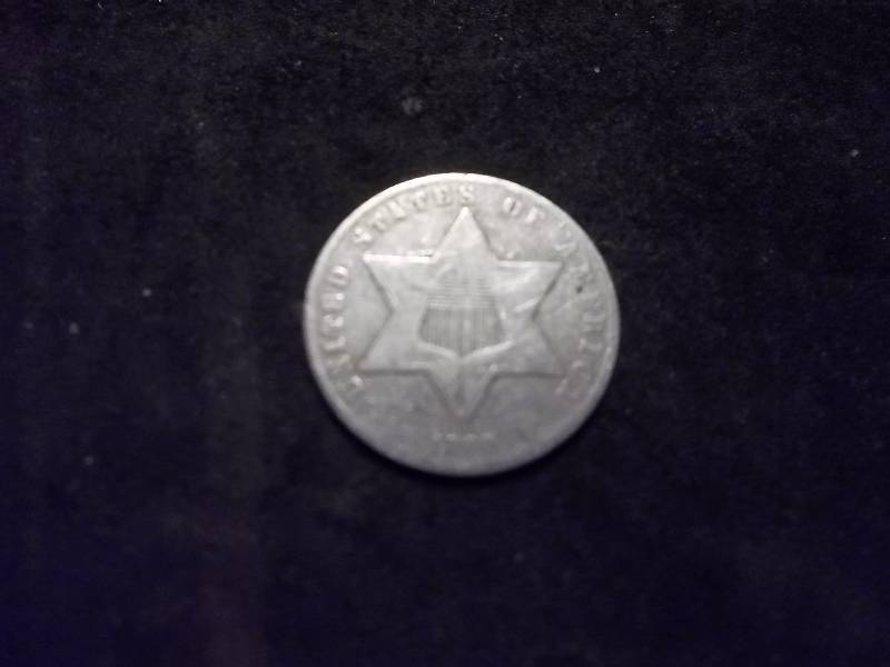 1860 3 Cent Silver