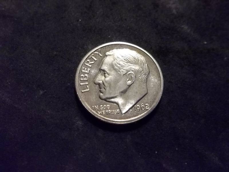 1962 Roosevelt Proof Dime Unc MS