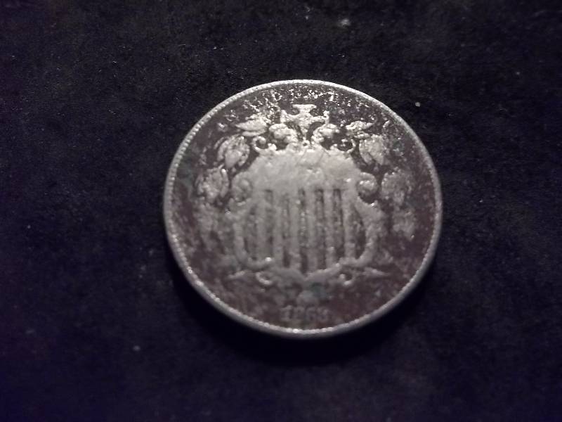 1868 Shield Nickel