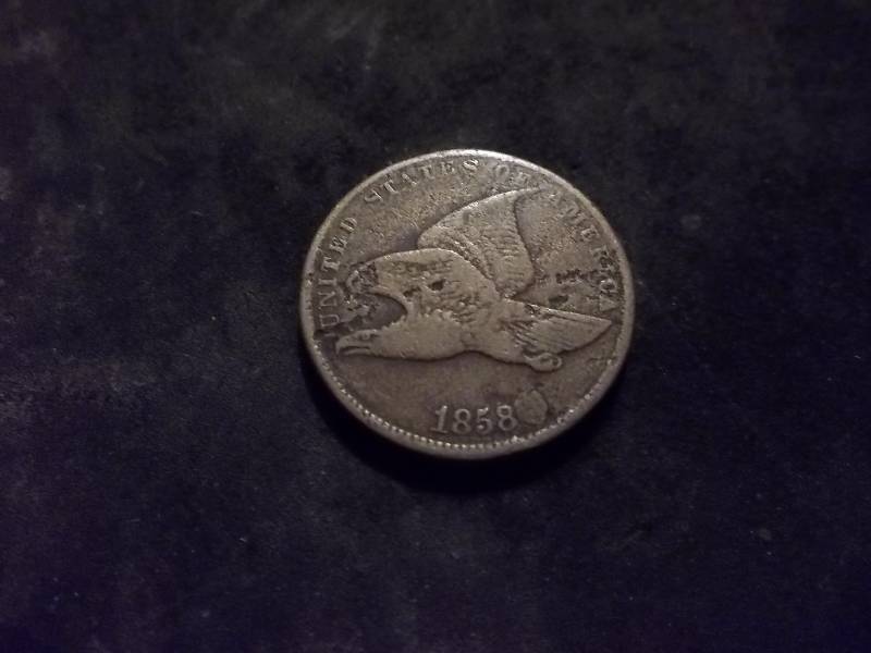 1858 Flying Eagle Cent