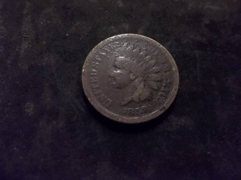 1859 Indian Head Bronze Cent
